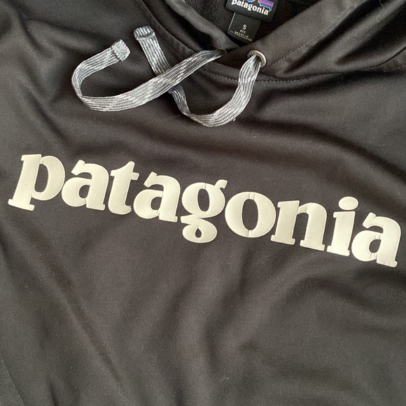Patagonia Mens Hooded Sweatshirt Black S - Picture 6 of 7